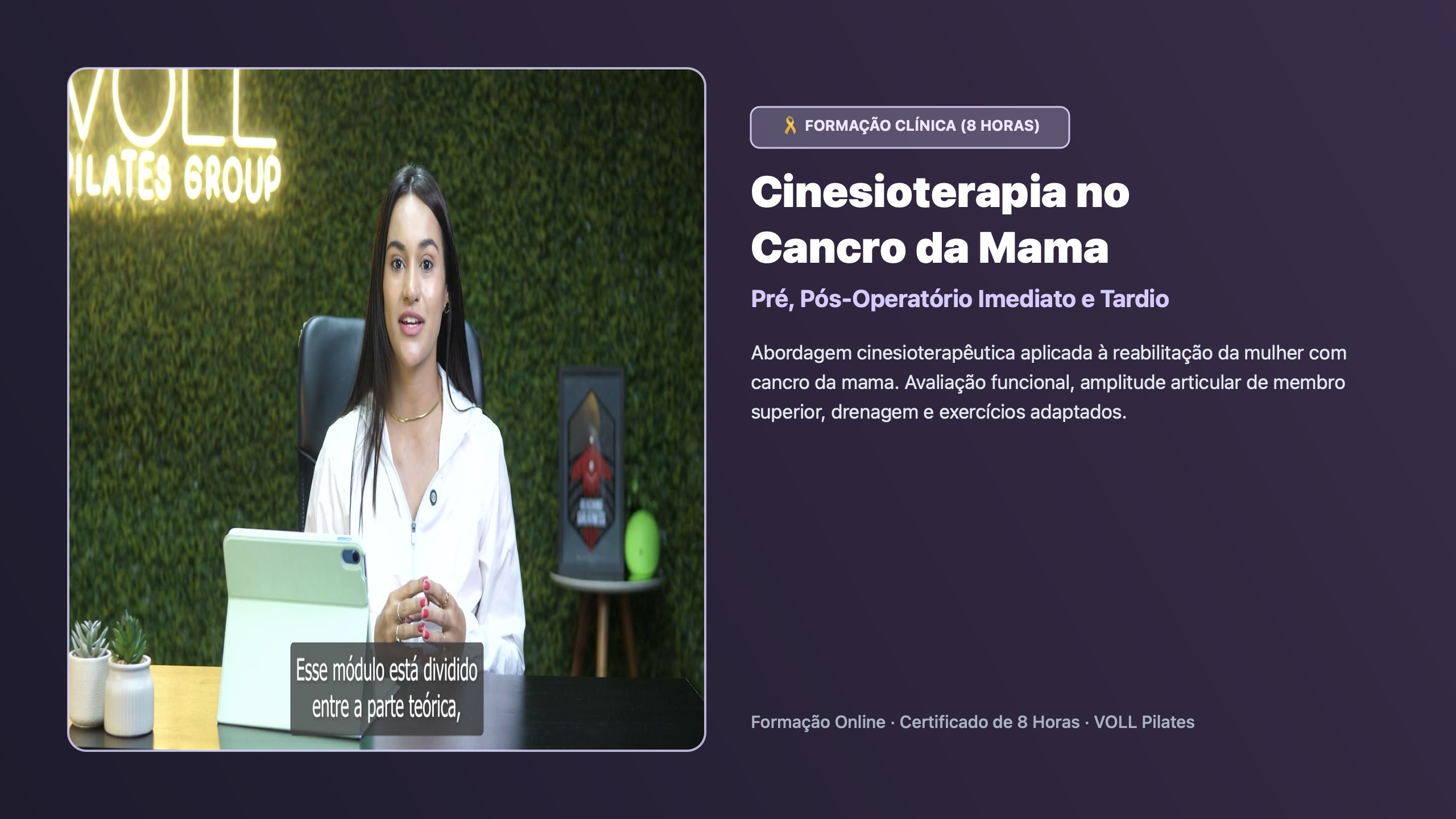Cinesioterapia no Cancro da Mama