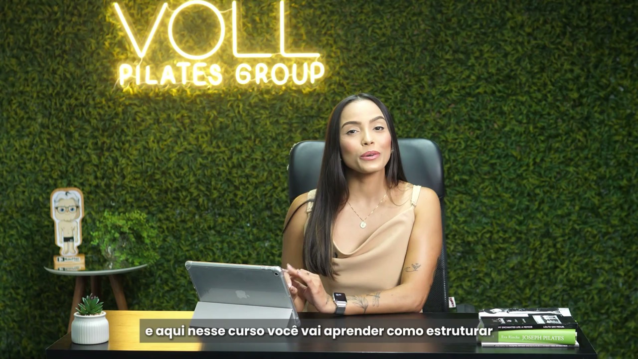 Docente explica a formação VOLL sobre lombalgia nos equipamentos